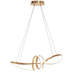 LAMPA WISZĄCA LED LHJ036-CP ZŁOTA