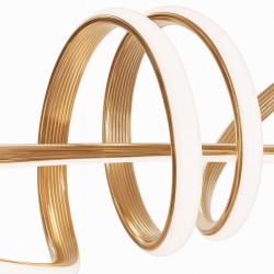 LAMPA WISZĄCA LED LHJ036-CP ZŁOTA