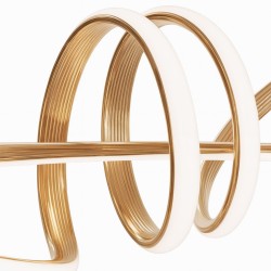 LAMPA WISZĄCA LED LHJ036-CP ZŁOTA