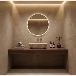 Umywalka Nablatowa REA Amelia SAVANA MATT