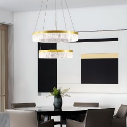 Lampa wisząca LED LHJ049-CP2 ZŁOTA