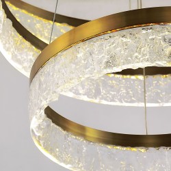 Lampa wisząca LED LHJ049-CP2 ZŁOTA