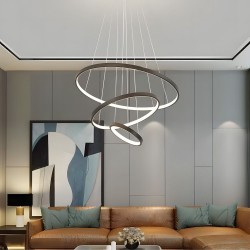 LAMPA SUFITOWA WISZĄCA LED LHJ013-CP3 Czarna