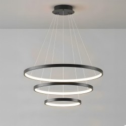 LAMPA SUFITOWA WISZĄCA LED LHJ013-CP3 Czarna