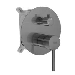 Zestaw natryskowy podtynkowy Rea Lungo Tytan + BOX