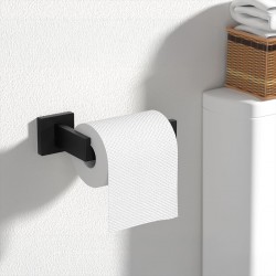 Zestaw akcesoriów łazienkowych Rio Czarny 4 elementy