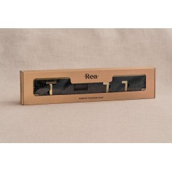 Zestaw akcesoriów łazienkowych Rio Złoty Szczotkowany 4 elementy