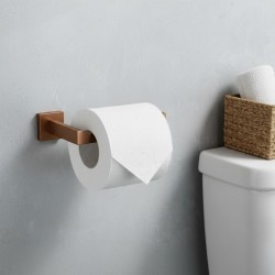 Zestaw akcesoriów łazienkowych Rio Miedź Szczotkowana 4 elementy