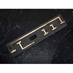 Zestaw akcesoriów łazienkowych Rio Złoty 4 elementy