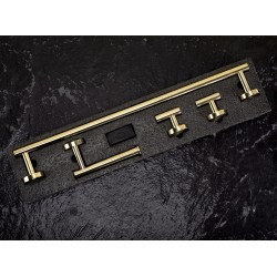 Zestaw akcesoriów łazienkowych Ari Złoty 4 elementy