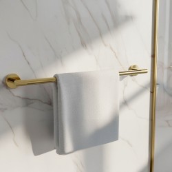 Zestaw akcesoriów łazienkowych GRID Złoty 4 elementy