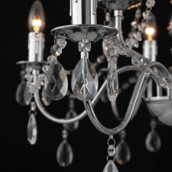 LAMPA SUFITOWA WISZĄCA EBT016-9CP CHROM