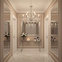 LAMPA SUFITOWA WISZĄCA EBT016-9CP CHROM