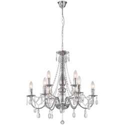 LAMPA SUFITOWA WISZĄCA EBT016-9CP CHROM