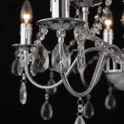 LAMPA SUFITOWA WISZĄCA EBT014-5CP CHROM