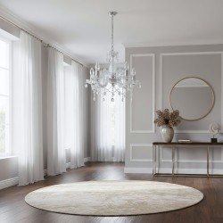 LAMPA SUFITOWA WISZĄCA EBT004-5CP TRANSPARENT