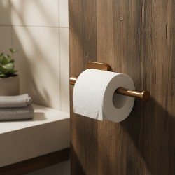 Uchwyt na papier toaletowy 5909 Nico Miedź Szczotkowana