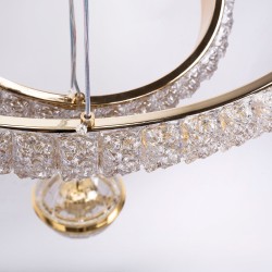 LAMPA SUFITOWA WISZĄCA G143-CP 50cm Złota