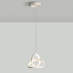 LAMPA SUFITOWA WISZĄCA LED APP1783-CP BIAŁA