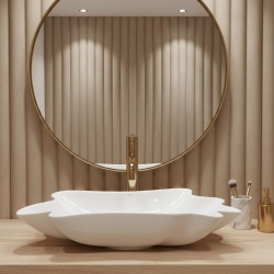 Umywalka nablatowa REA Infinity + Korek