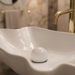 Umywalka nablatowa REA Infinity + Korek