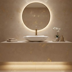 Umywalka nablatowa REA Infinity + Korek