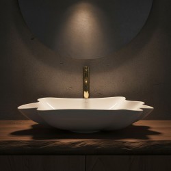 Umywalka nablatowa REA Infinity + Korek