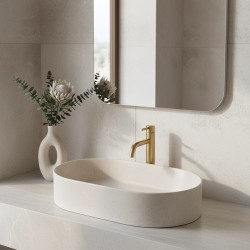 Umywalka nablatowa Rea Nadia 60 Sandy