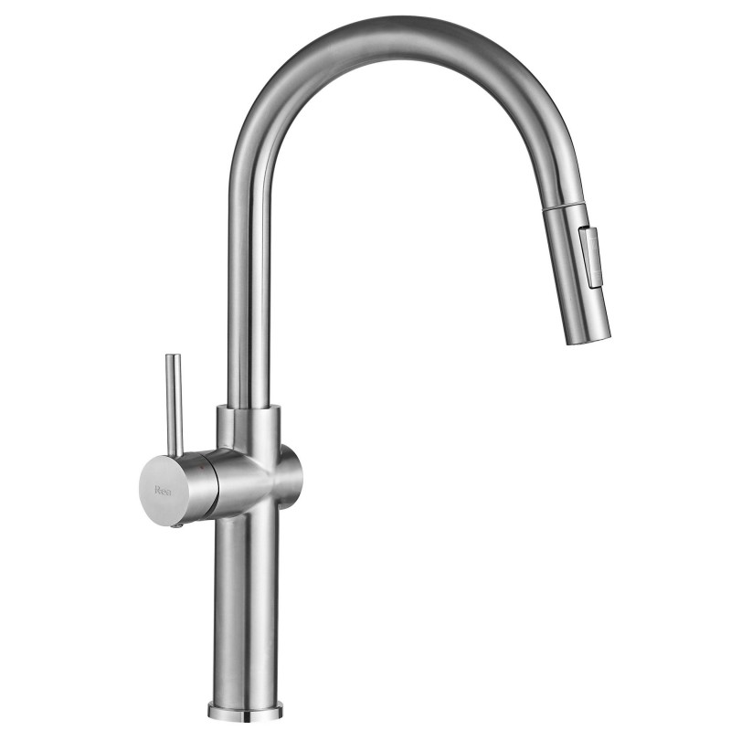 Bateria kuchenna Rea Fresh High Nikiel Szczotkowany