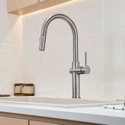 Bateria kuchenna Rea Fresh High Nikiel Szczotkowany