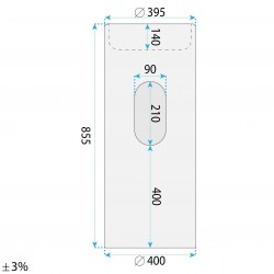 Umywalka Wolnostojąca REA Rossana