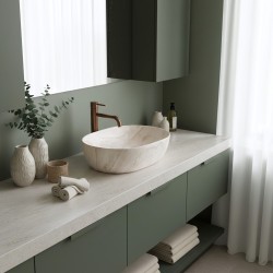 Umywalka Nablatowa REA Amelia Kallisto 48