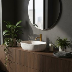 Umywalka Nablatowa REA Amelia Kallisto 48