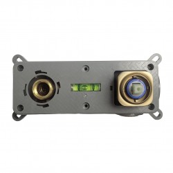 Bateria Umywalkowa Podtynkowa REA Arlo Złota Szczotkowana