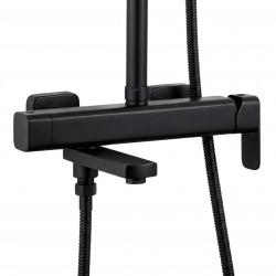 Zestaw Prysznicowy Rea Arlo Czarny