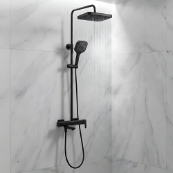 Zestaw Prysznicowy Rea Arlo Czarny