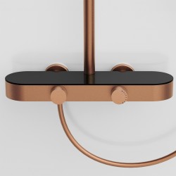 Zestaw Prysznicowy REA Creo Miedź szczotkowana