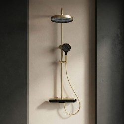 Zestaw Prysznicowy REA Farel Złoty Szczotkowany