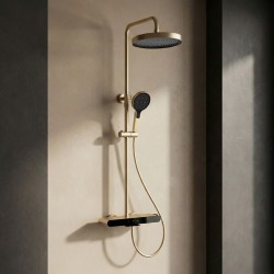 Zestaw Prysznicowy REA Farel Złoty Szczotkowany