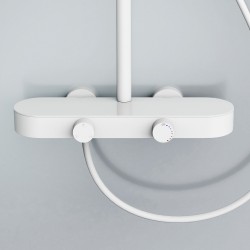 Zestaw Prysznicowy REA Creo Biały