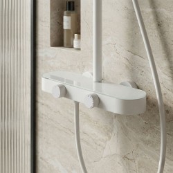 Zestaw Prysznicowy REA Creo Biały