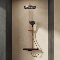 Zestaw Prysznicowy REA Farel Miedź Szczotkowana