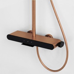 Zestaw Prysznicowy REA Farel Miedź Szczotkowana