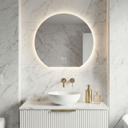 Lustro ścienne LED 70cm Fabio