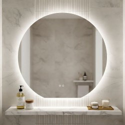 Lustro ścienne LED 100cm Fabio