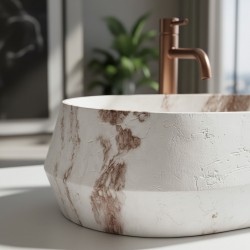 Umywalka nablatowa Rea Zoe Travo