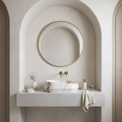 Umywalka nablatowa Rea Zoe Travo