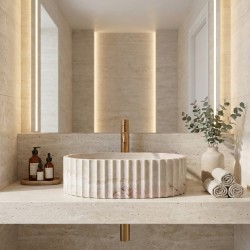 Umywalka nablatowa Rea Margaret Gio