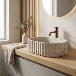 Umywalka nablatowa Rea Margaret Gio