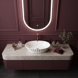 Umywalka nablatowa Rea Samanta